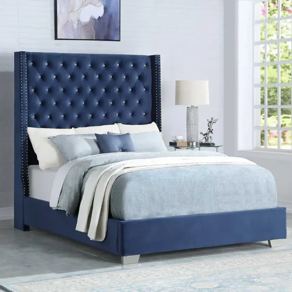 Zavior Diamond Tufting Wall Panel Bed - product image 4