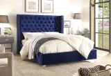 Zavior Diamond Tufting Wall Panel Bed thumbnail 2