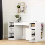 Modern office desk with storage – furniture