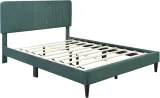 Zavior Luxury Upholstered Bedroom Set with Platform Bed and Bench thumbnail 7