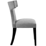 Curve Back Fabric Dining Chair – furniture thumbnail 3