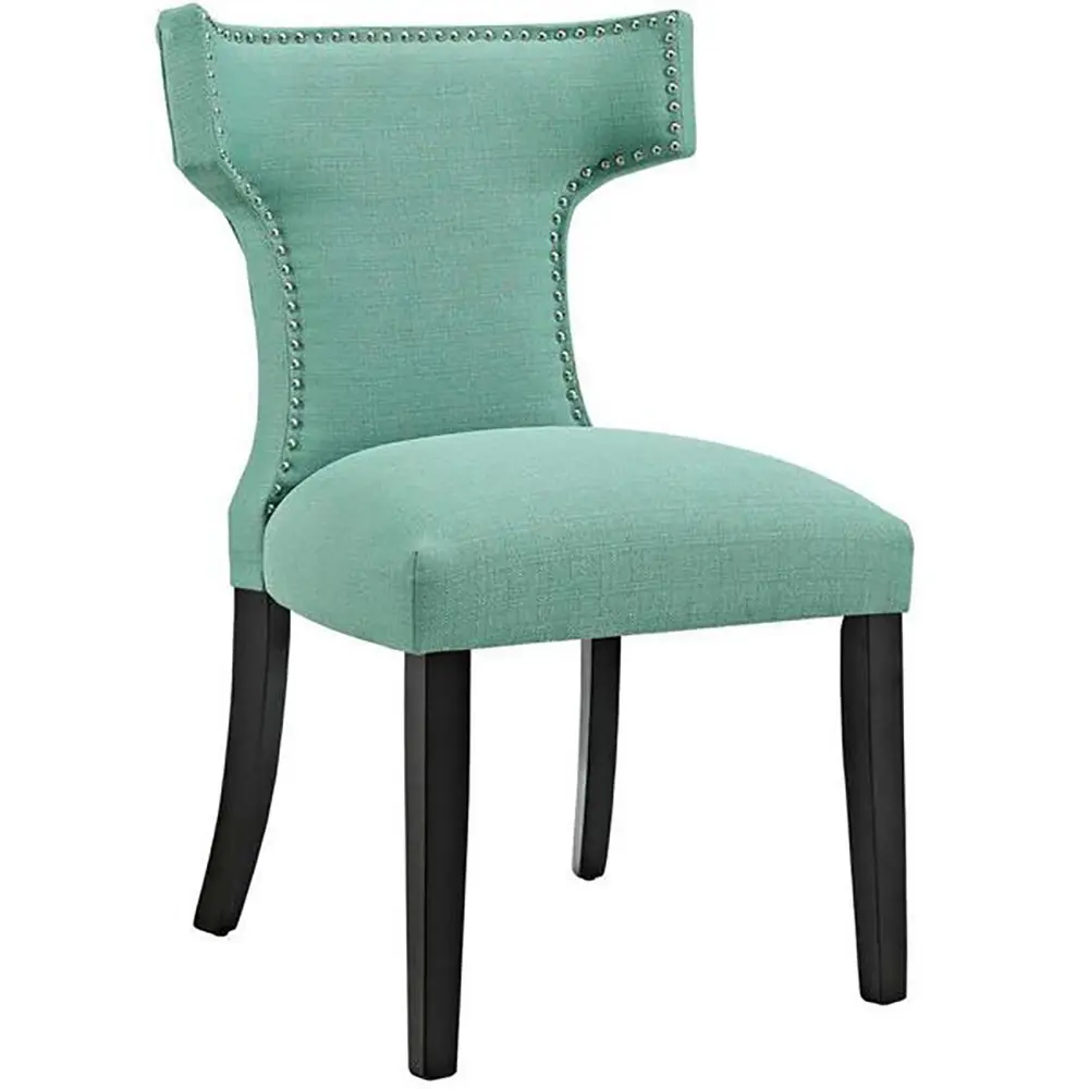 Curve Back Fabric Dining Chair – furniture