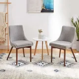 CangLong Upholstered Fabric dining Charis – furniture thumbnail 1