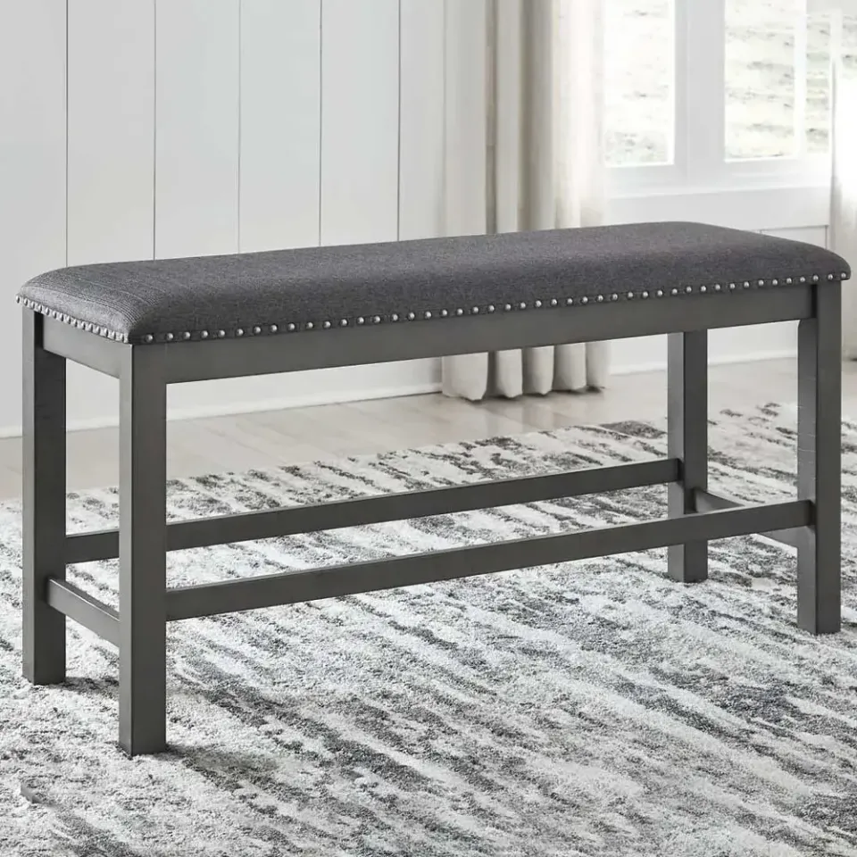 Zavior Furniture Gray Dining Bench – furniture - product image 1