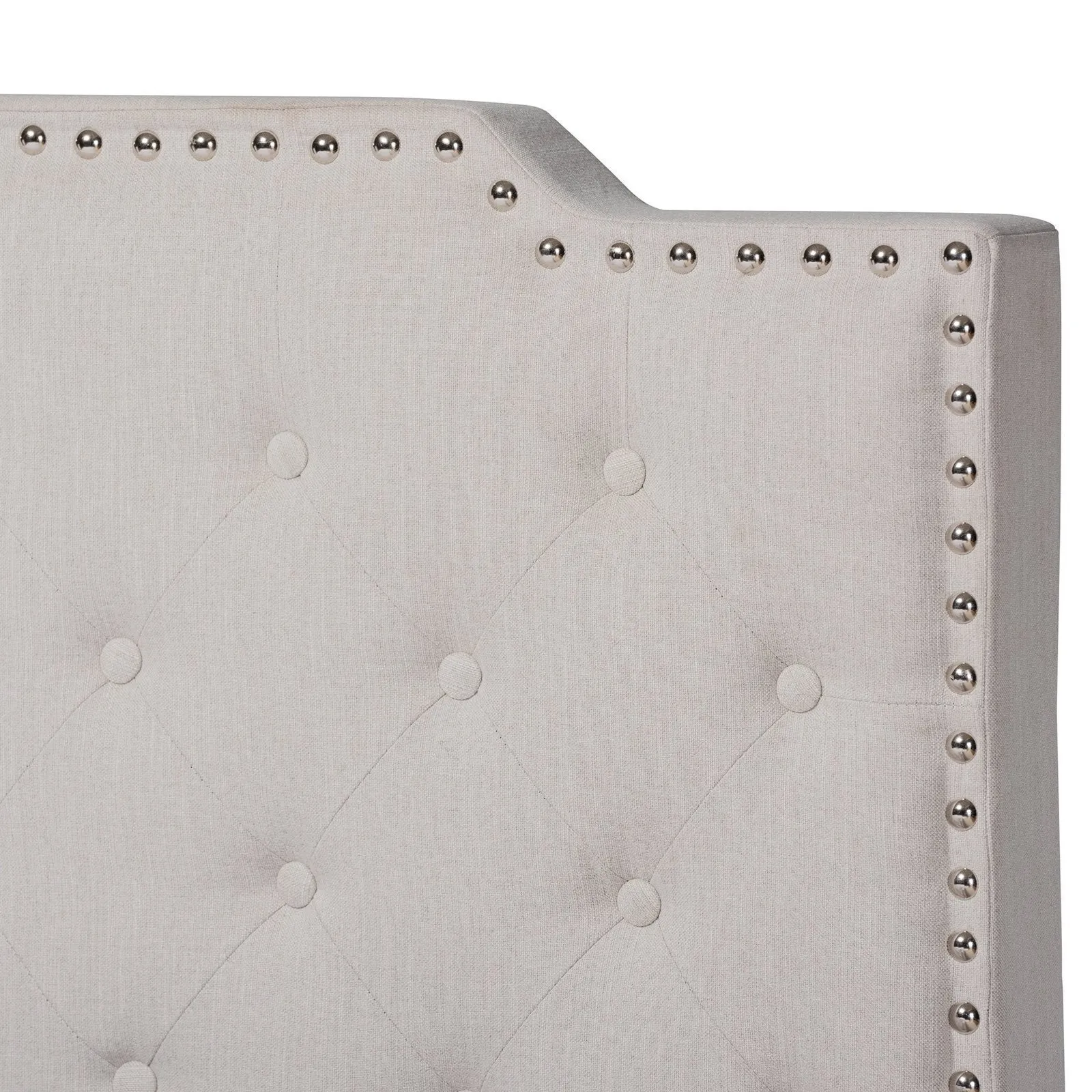 Zavior Enzers Upholstered Button Tufted Panel Bed