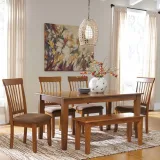Berringer Rustic Dining Bench – furniture thumbnail 2