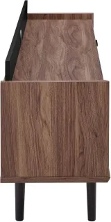 Tv stand in walnut black – furniture thumbnail 3