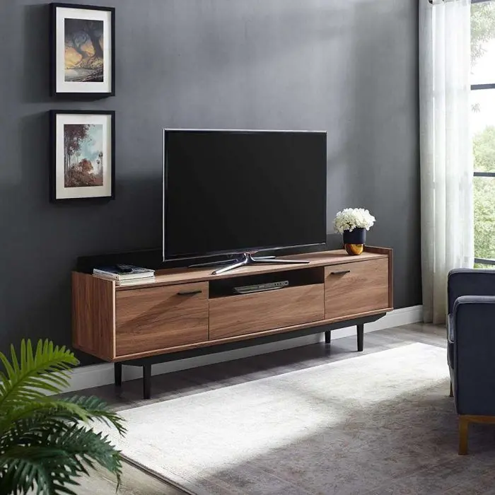 Tv stand in walnut black – furniture