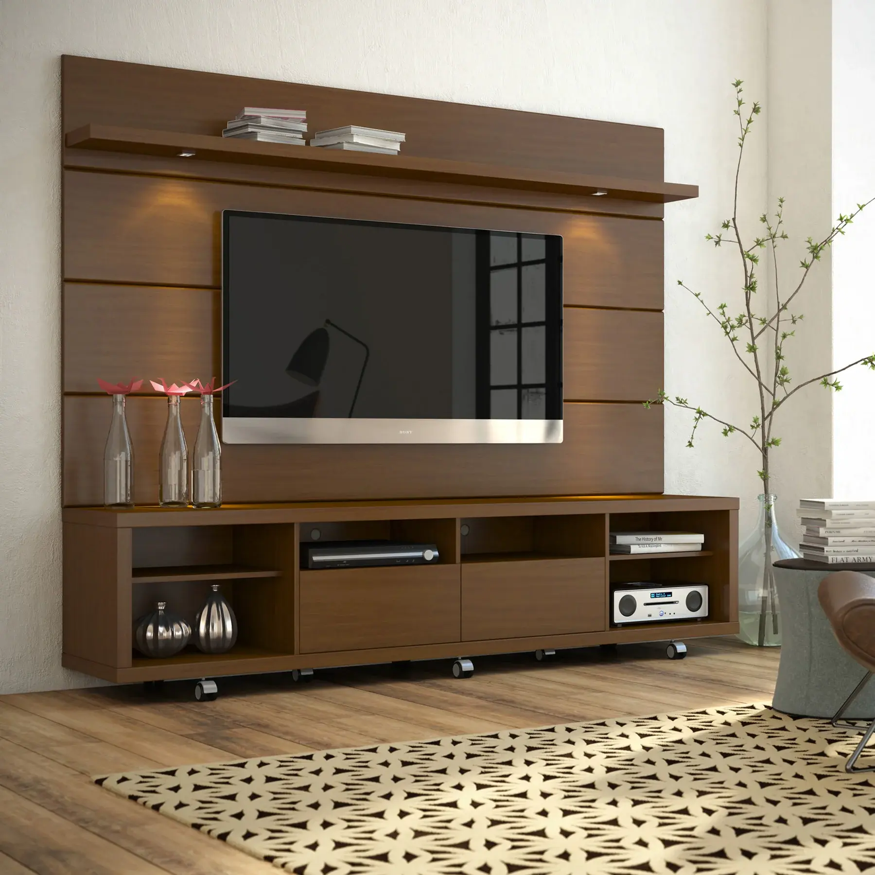 Julius Entertainment Wooden TV Stand – furniture