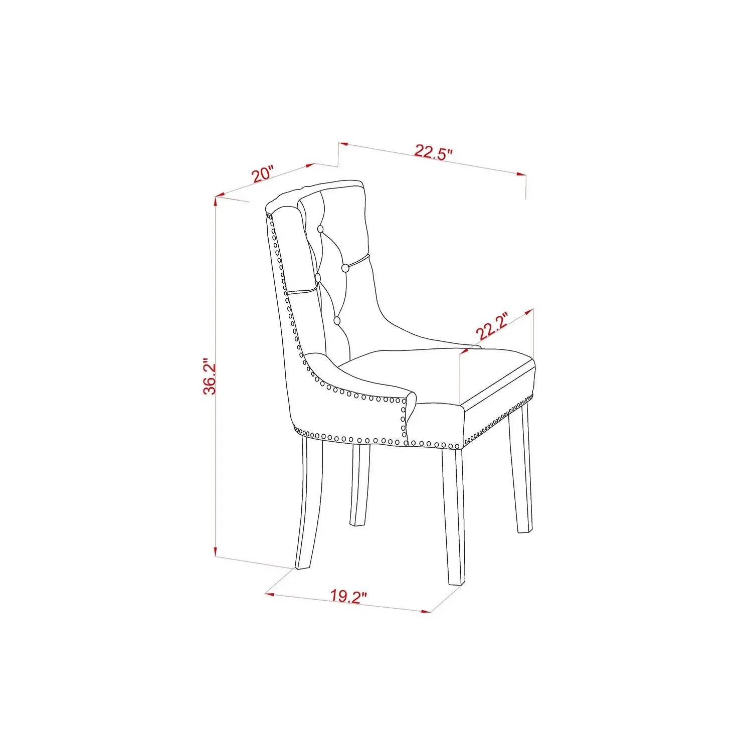 5 Piece Dining Set with a Rectangle Dining Table – furniture