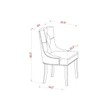 5 Piece Dining Set with a Rectangle Dining Table – furniture thumbnail 3