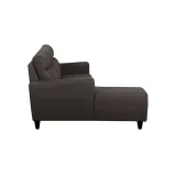 Elbon Sectional Sofa in Dark Brown Color – furniture thumbnail 4