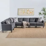 Mahra 7-piece Fabric Sectional Sofa Set – Stylish, Comfortable & Customizable for Your Home in Dubai – furniture thumbnail 3