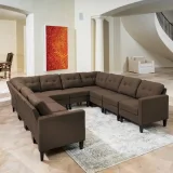 Modern 10-piece U-shaped Sectional Sofa – Stylish & Comfortable for Your Home in Dubai – furniture thumbnail 2