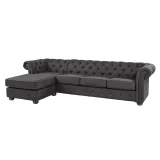 Chesterfield 4-Seat Sofa and Chaise – furniture thumbnail 3