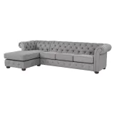 Chesterfield 4-Seat Sofa and Chaise – furniture thumbnail 4