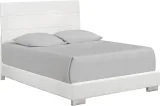 Zavior Felicity High Gloss Bedroom Set with LED Headboard thumbnail 8