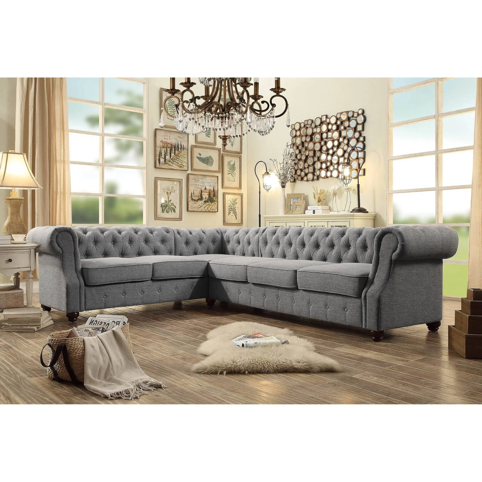 Moser Bay 6-Seat Sectional Sofa Set – Luxuriously Comfortable Seating for Your Home – furniture