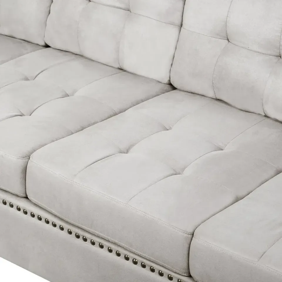 5-Piece Luxurious Sectional Sofa Set with Chaise Lounge and Storage Ottoman – Ultimate Comfort for Your Living Room – furniture - product image 2