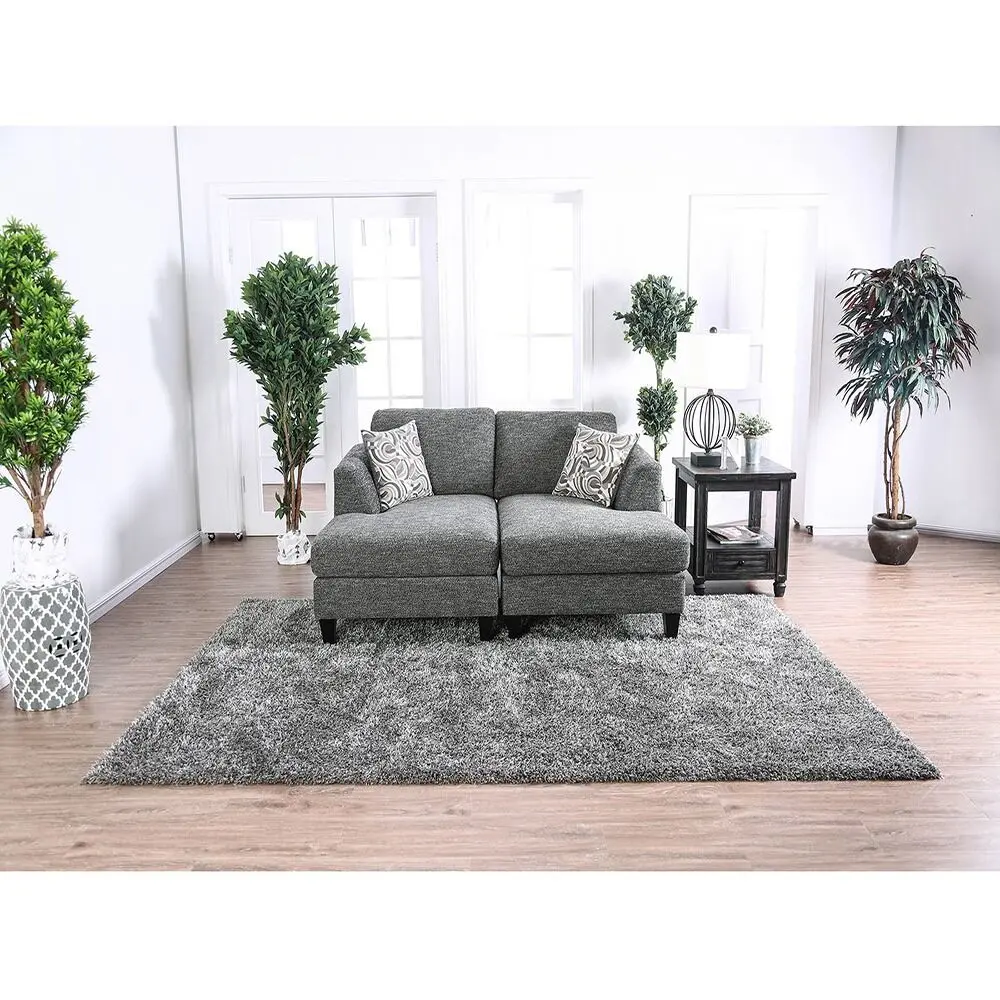 Luxurious Fabric Modular 5pcs Sectional Sofa Bed – Customizable Comfort for Your Living Room – furnitureFabric Modular 5pcs Sectional Sofa Bed – Customizable Comfort for Your Living Room