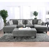 Luxurious Fabric Modular 5pcs Sectional Sofa Bed – Customizable Comfort for Your Living Room – furnitureFabric Modular 5pcs Sectional Sofa Bed – Customizable Comfort for Your Living Room thumbnail 5