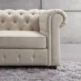 Garcia Tufted Linen U-Shaped Sectional Sofa – Perfectly Designed to Seat 11 People in Ultimate Comfort – furnitureGarcia Tufted Linen U-shaped Sectional Sofa – Comfort and Style thumbnail 7