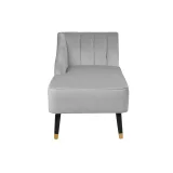 Queen Anne Velvet Chaise Lounge – furniture thumbnail 2
