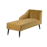 Queen Anne Velvet Chaise Lounge – furniture thumbnail 3