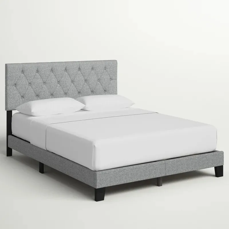 Zavior Gargan Upholstered Panel Bed