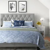 Zavior Gargan Upholstered Panel Bed thumbnail 5