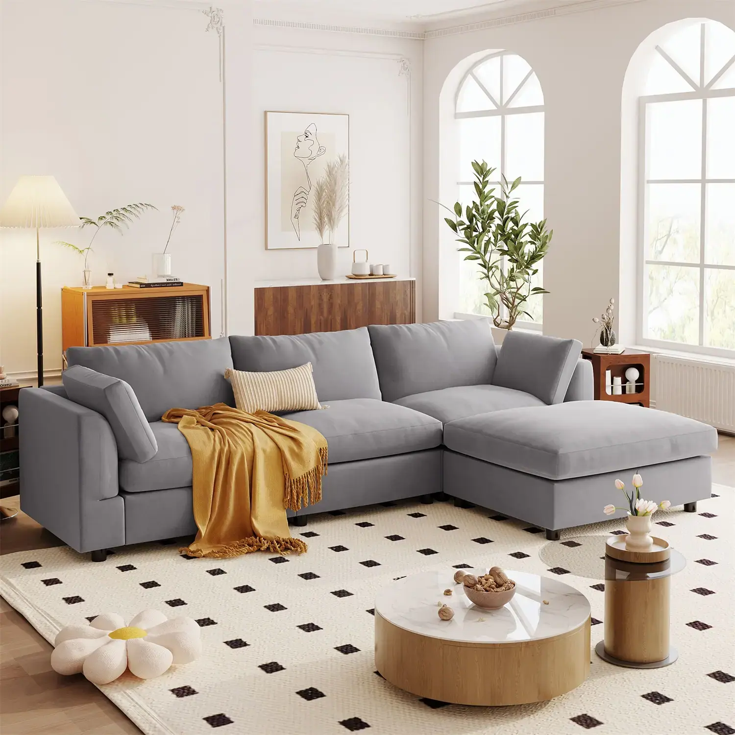 5 Reasons to Love the Leisure Modern Sectional Sofa – Comfort and Style Redefined – furniture