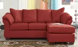 Ultimate Comfort Huntsville Linen Sectional Sofa for Luxurious Living – furniture thumbnail 1