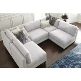 Luxurious 6-Piece Modular Sectional Sofa with Ottoman – Comfortable, Customizable & Stylish for Your Living Room – furniture thumbnail 4