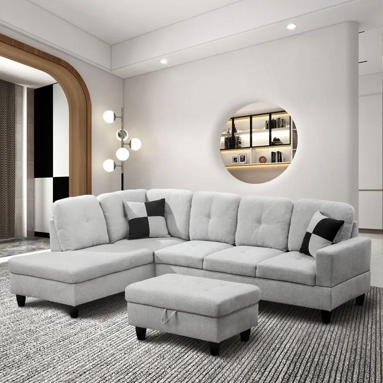 Russ Sectional with Ottoman – 5 Reasons Why It’s the Perfect Addition to Your Living Room – furniture
