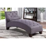 Arched Frame Accent Tufting Chaise Lounge – furniture thumbnail 1