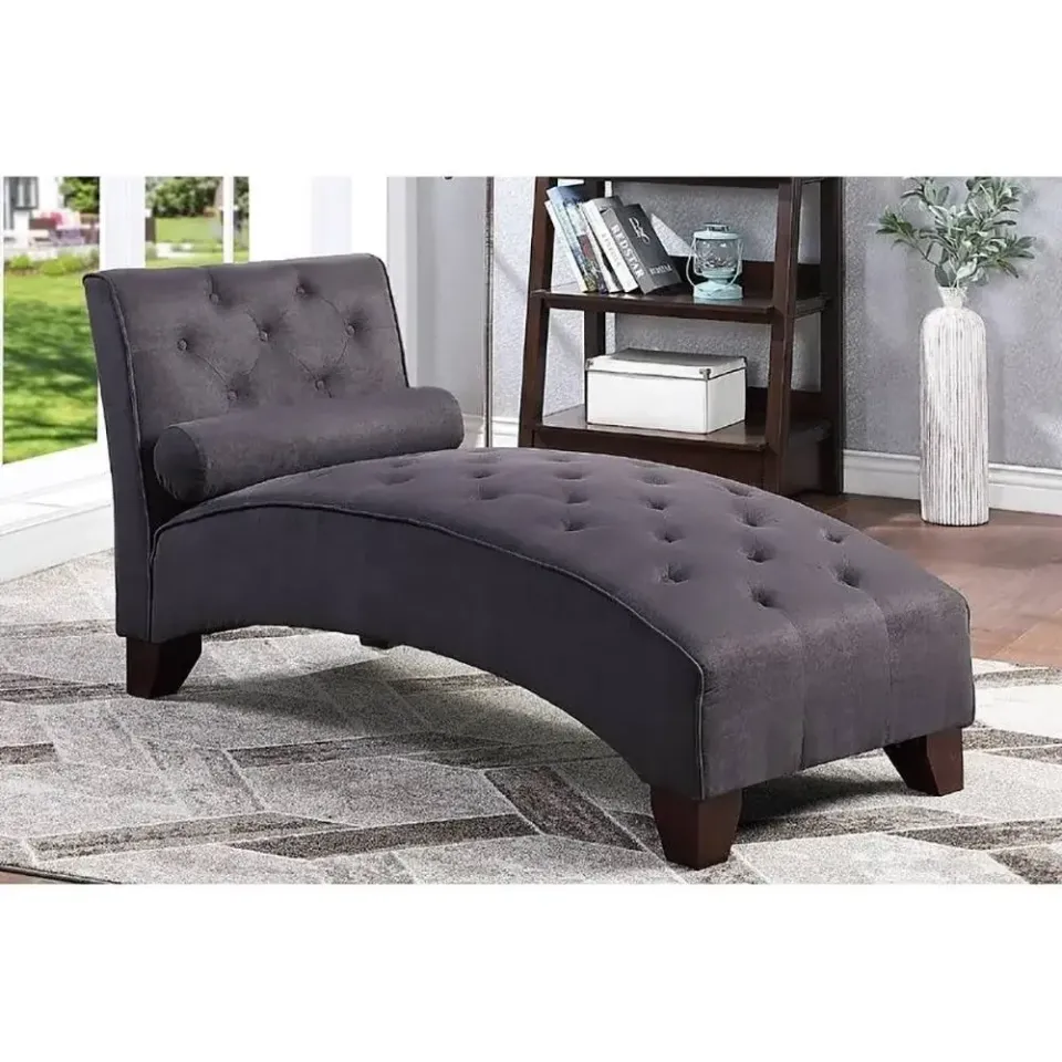 Arched Frame Accent Tufting Chaise Lounge – furniture - product image 2