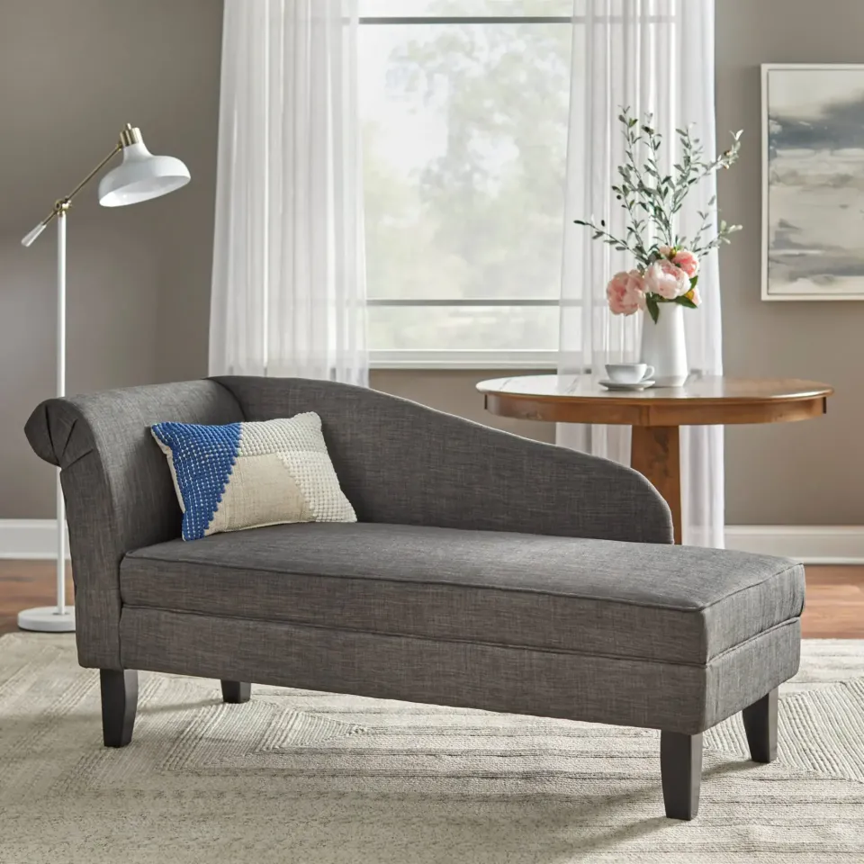 Simple Living Marcella Storage Chaise – furniture - product image 5