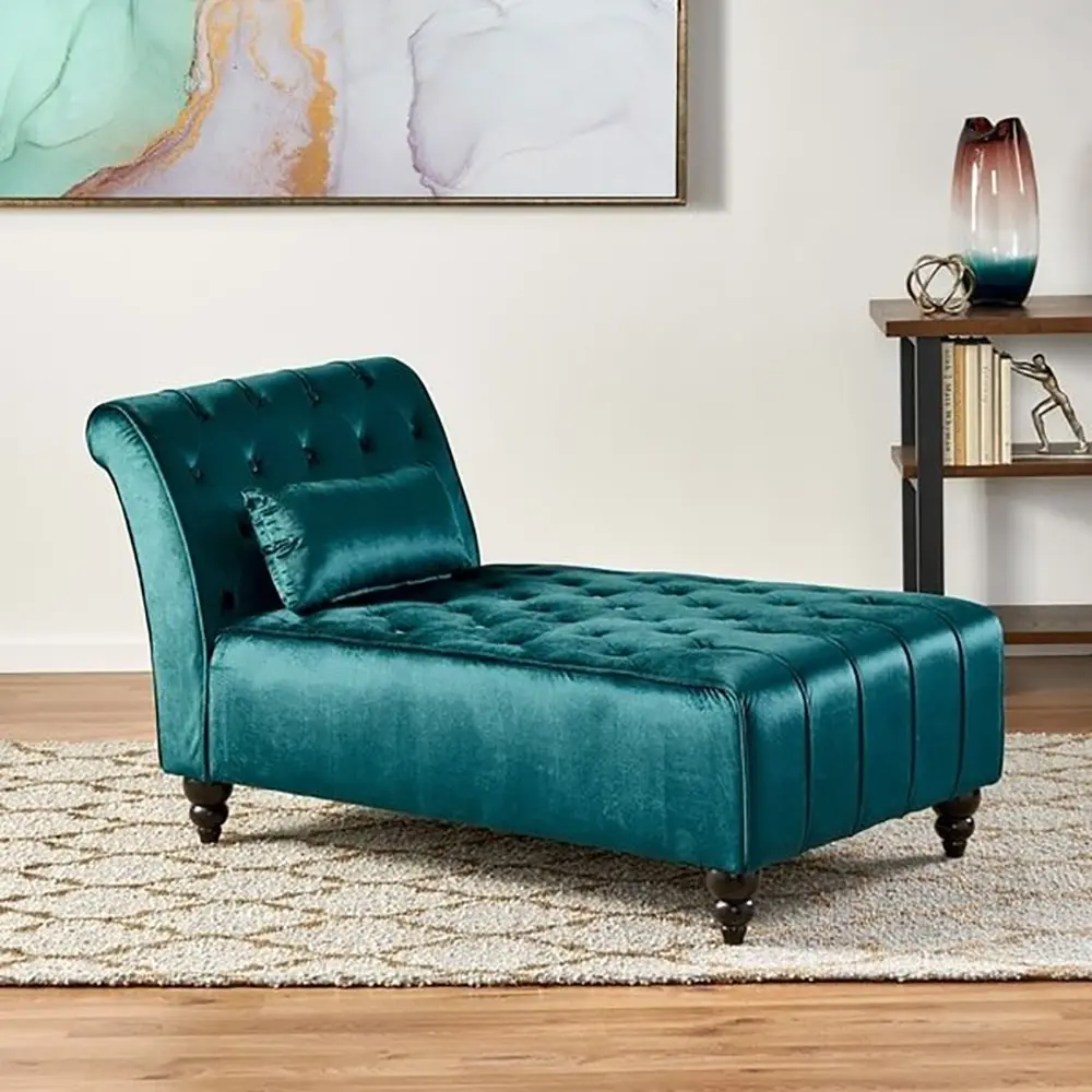 Rubie Velvet Chaise – furniture