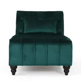Rubie Velvet Chaise – furniture thumbnail 5