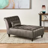 Rubie Velvet Chaise – furniture thumbnail 1