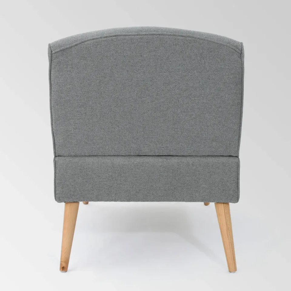 Carisia Mid Century Modern Fabric Chaise Lounge – furniture - product image 4