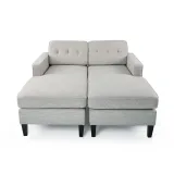 Crowning shield 2 piece Chaise Daybed – furniture thumbnail 2