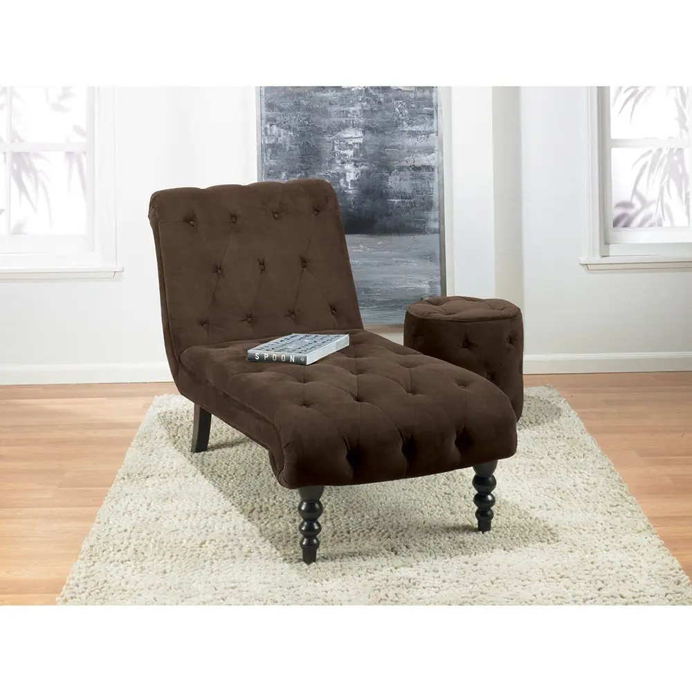 Curves Tufted Chaise Lounge – furniture