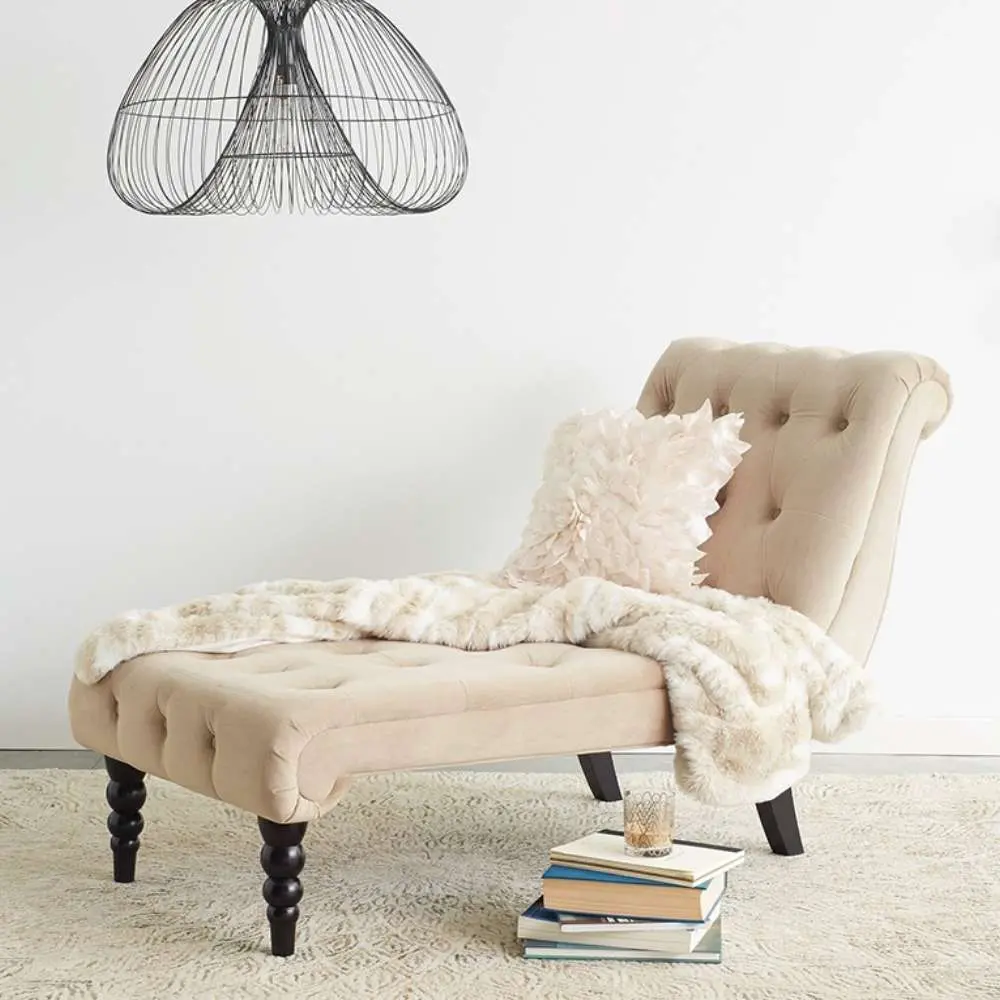 Curves Tufted Chaise Lounge – furniture