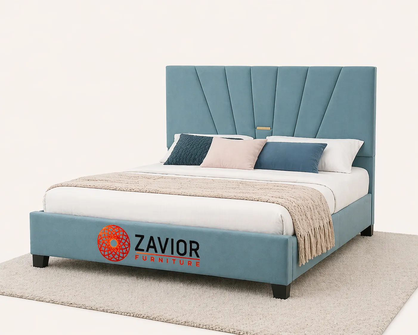Zavior Hie Upholstered Storage Platform Bed