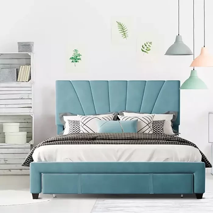 Zavior Hie Upholstered Storage Platform Bed