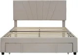 Zavior Hie Upholstered Storage Platform Bed thumbnail 9