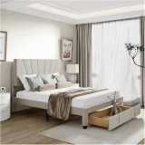 Zavior Hie Upholstered Storage Platform Bed thumbnail 4