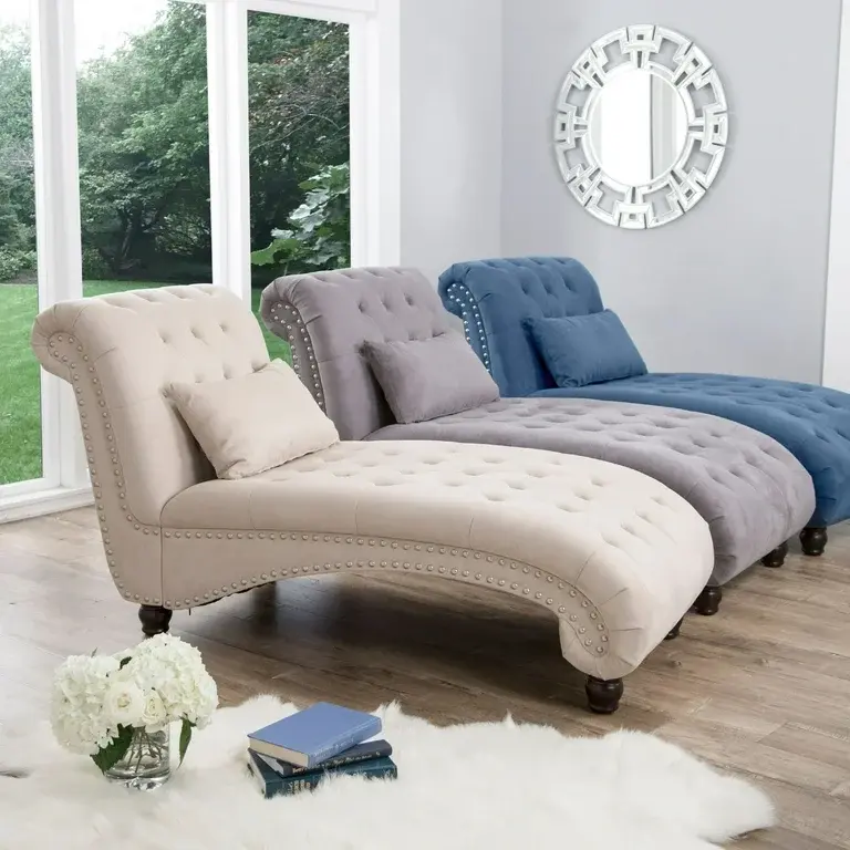 Tufted Chaise Lounge Sofa – furniture