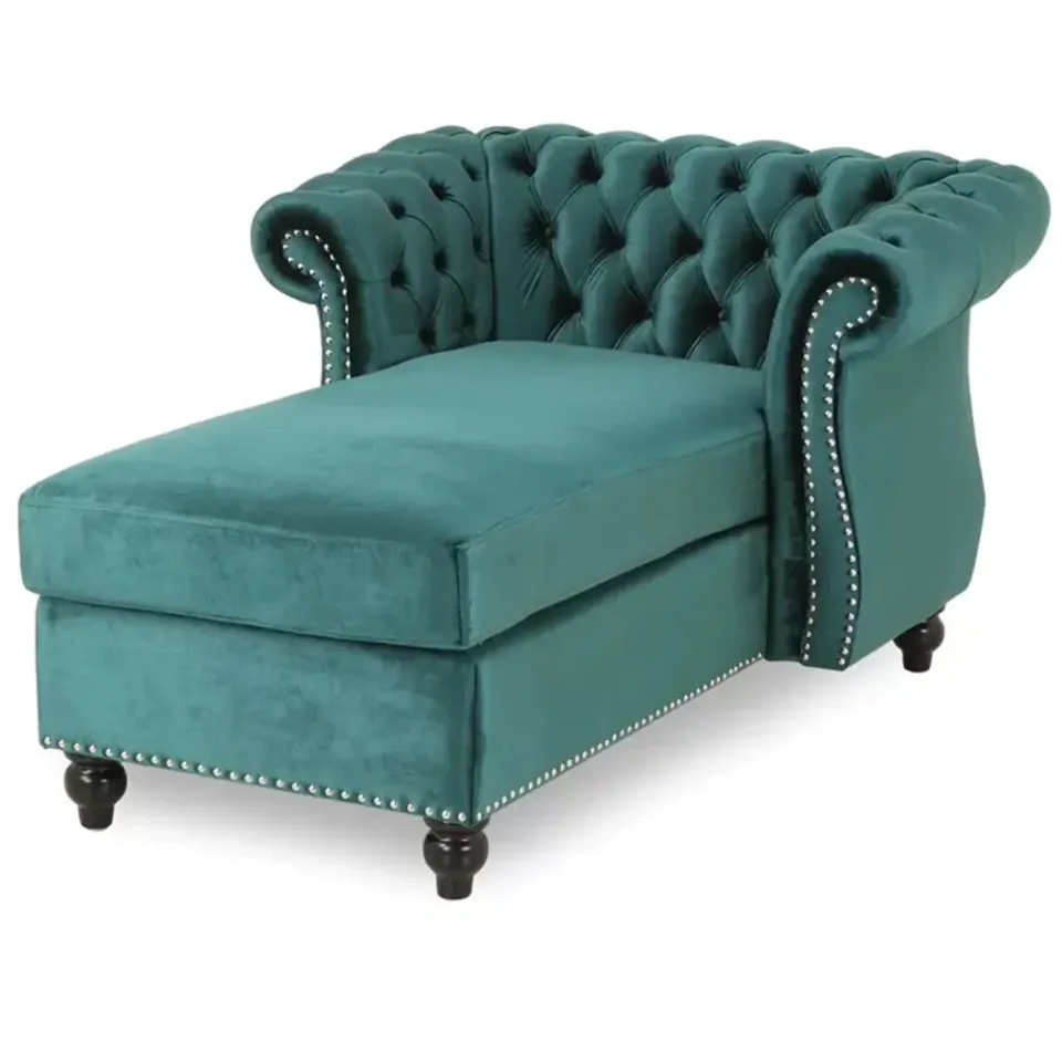 Zviour Tufted Rolled Arms Chaise Lounge – furniture - product image 2